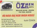 Özmen Özel Servis - Uşak